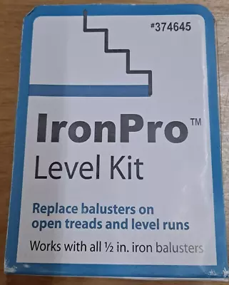 Satin Black IronPro Level Kit Iron Balusters 374645 • $9.95