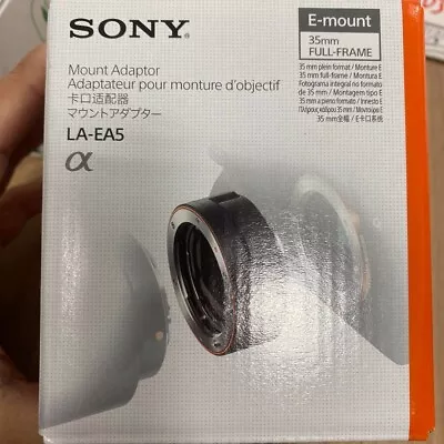 Brand New SONY LA-EA5 A-Mount To E-Mount Lens Adapters Japan • $220