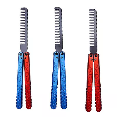 Portable Stylish Butterfly Comb Knife Skin Training Metal Craft Toys 24.5*3.5*3. • $27.98