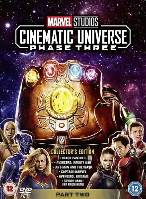 Marvel Studios Cinematic Universe: Phase Three Part Two DVD Boxset UK NEW Sealed • £18.75