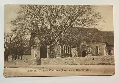 CHELMSFORD Cancel 1904 GB Stamp Ipswich Trimley Churches Street View • £3.85