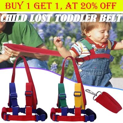 £6.19 • Buy Baby Anti Lost Safety Harness Kids Toddler Leash Belt Strap Walking Rope Reins A