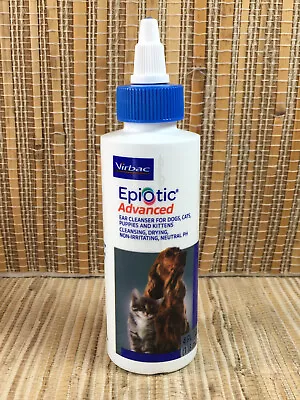 Virbac Epi-Optic Advanced Ear Cleanser For Dogs And Cats (All Sizes) White 4 Oz • $11.24