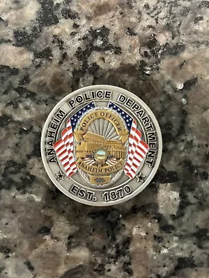 CA Anaheim Police Department Challenge Coin • $25