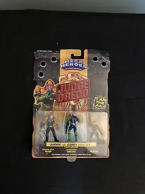 Judge Dread Action Figure Mega Heroes Pack Number 1 1995 Mattel • $10