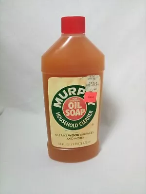 New NOS Vintage 1983 Murphy Oil Soap Household Cleaner 16 Oz Prop 100% Full • $19.99