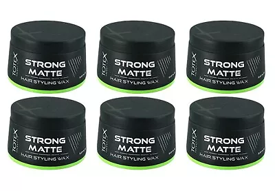 Totex Hair Styling Wax Strong Matte Look 150 Ml Green Barber Shop (6 Pcs Offer) • £19.99