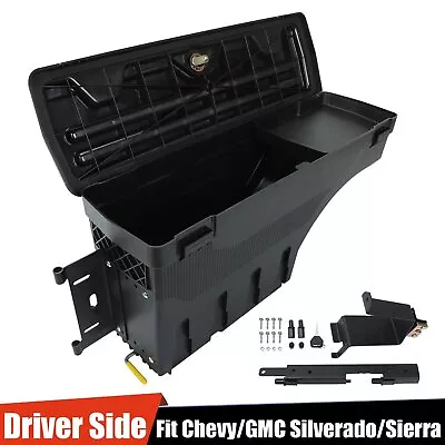 Swing Case Bed Storage Box Driver Side For 2019+ Chevy Silverado GMC Sierra 1500 • $89.99