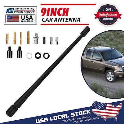 9  Short FM AM Mini Stubby Car Antenna Mast For Ford F150 & Super Duty Trucks • $11.99