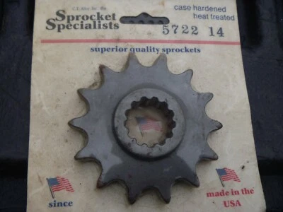 $18 • Buy NEW Sprocket Specialists 5722-14 14T Front Countershaft Sprocket Kawasaki ZX6
