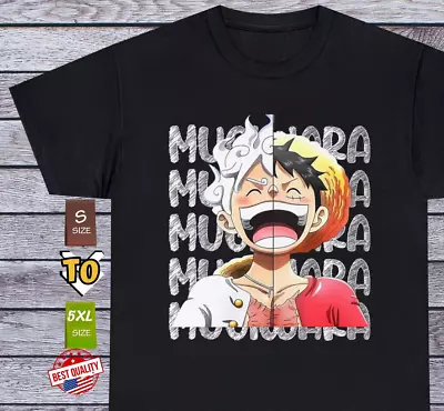 Mugiwara Monkey D. Luffy Gear 5 T Shirt Anime One Piece Tee Manga Japan Clothing • $18.68