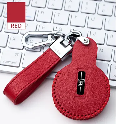 Leather Key Case Chain Holder Cover Mini Cooper ONE/S CLUBMAN F54 F55 F56 F60 • $19.57