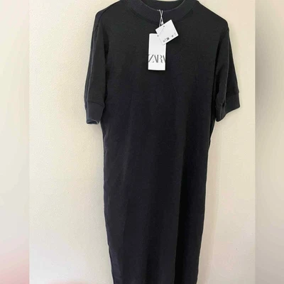 $27 • Buy Zara Black Sweater Dress Women’s Size Medium New With Tags