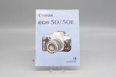 Canon EOS 50 / 50E  Instructions / Manual (0860) • £6