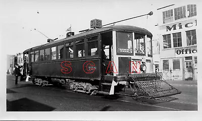 3c300k Rp 1935 Sf Market Street Railway Car #758 On Harrison At 8th Street • $8.99