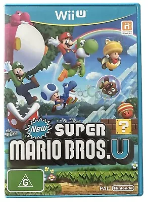 NEW SUPER MARIO BROS U Wii NINTENDO  • $24.99