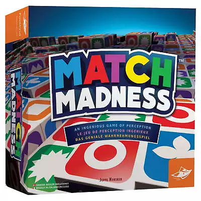 Match Madness Pattern Puzzle Board Game By • $19.46