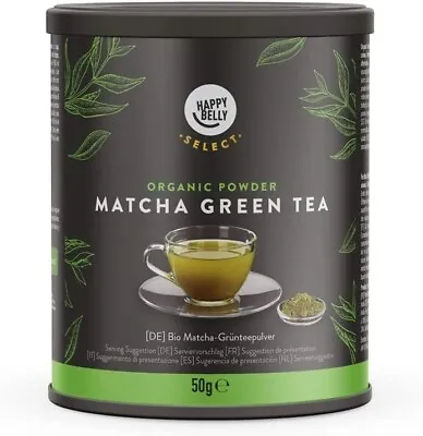 Organic Matcha Green Tea Powder 4 X 50g Tubs = 200g BB 09/23 • £5