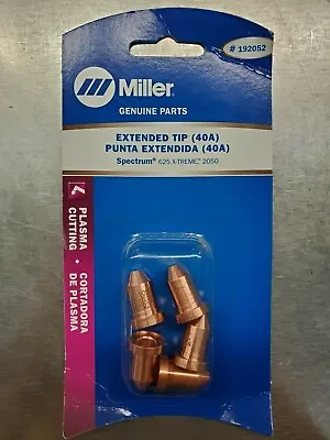 Miller 192052 Extended Tip For Spectrum 625 X-Treme/2050 5PK • $43.99