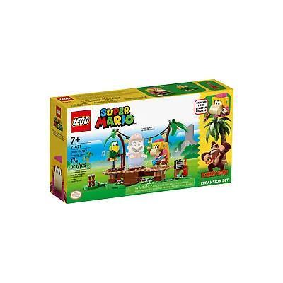 LEGO 71421 Super Mario Dixie Kong's Jungle Jam Expansion Set Building Toy • $17