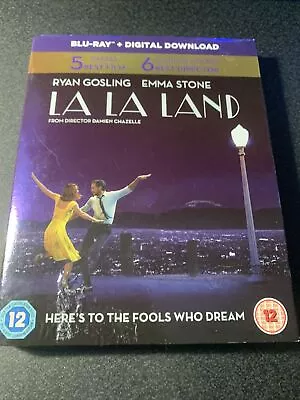 La La Land (Blu-Ray 2017) With Slipcase Ryan Gosling Emma Stone • £4.25