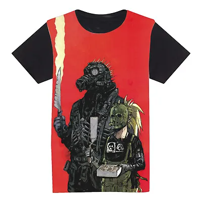 Dorohedoro - Manga Tv Series T-shirt Caiman And Nikaidou - Gyoza Tee  (NEW SIZES • £9.90