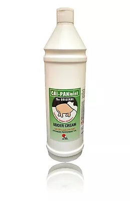 CAIPAN Mint Udder Cream THE ORIGINAL SINCE 1984 - 1000ml - TRACKED 24 SHIPPING • £43