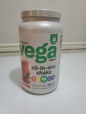 Vega One Organic All-In-One Shake Berry 24.3 Oz Powder  BB 6/2024 • $40.95