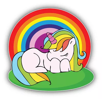 My Little Pony Cartoon Sticker Bumper Decal - ''SIZES'' • £3.56