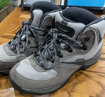 £24.74 • Buy 9.5 Hi-Tec Sierra V-lite 42029 Women's Tan Brown Grey Hiking Boots Boot Ladies