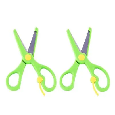 £6.82 • Buy 2pc Kids Children, Left & Right Handed Scissors ,Craft   Paper Cutting Tool