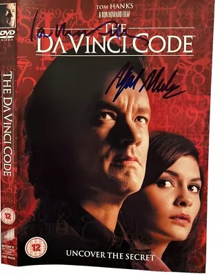 Ian McKellen & Alfred Molina HAND SIGNED The Da Vinci Code DVD *IN PERSON* COA • £79.99