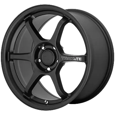 18x8.5 Motegi MR145 Traklite Satin Black Wheels 5x112 (42mm) Set Of 4 • $996