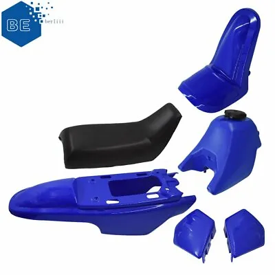 For Yamaha PW50 PY50 PW 50 Plastic Fender Body Seat Gas Tank Kit Blue • $48.96