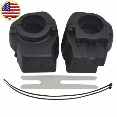 Motorcycle Black Handlebar Hand Control Switch Housing Cover For Harley Touring • $33.16