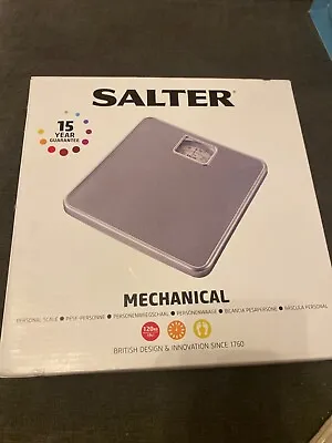 Salter 433SVDR Mechanical Bathroom Scale - Silver • £11