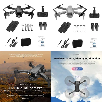 $45.83 • Buy RC Drone One Click Landing/Return 4CH Remote Control Plane For Kids Adults