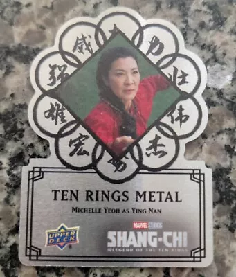 YING NAN (Michelle Yeoh) 2023 UD Shang-Chi  TEN RINGS METAL  • $39.99