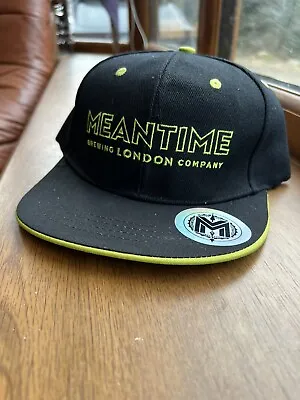 Meantime Brewery Baseball Cap Snapback Hat Craft Beer Lager Green New London • £15.95