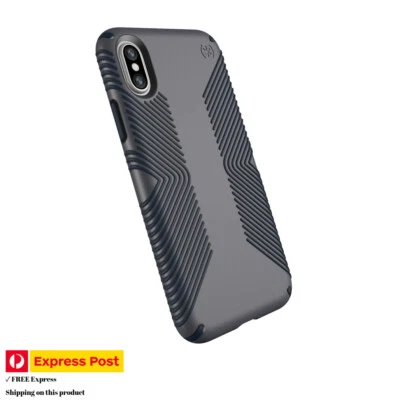 $39.95 • Buy Speck PRESIDIO GRIP IPHONE XS / X CASES - Grey - Express Post