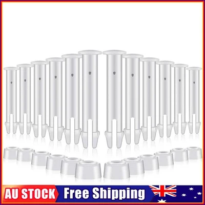 $11.19 • Buy 12 Packs Replacement Plastic Pool Joint Pins W/ Rubber Seal For Intex Pool Parts