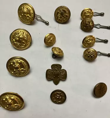 Vintage Military Buttons LOT • $19.99