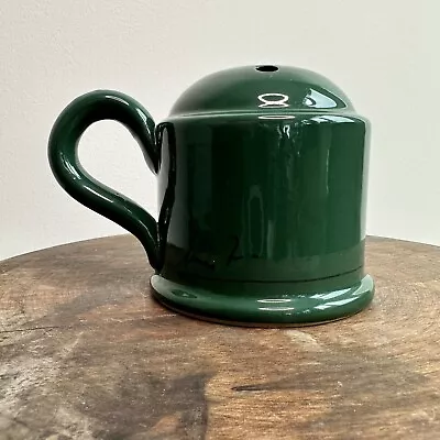 Mamma Ro Pottery Italy Classic Hunter Green Large Cheese Shaker Signed Rare HTF • $48.99