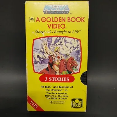 He Man Animated Cartoon Vhs Cassette Tape VCR Movie Video Film • $6