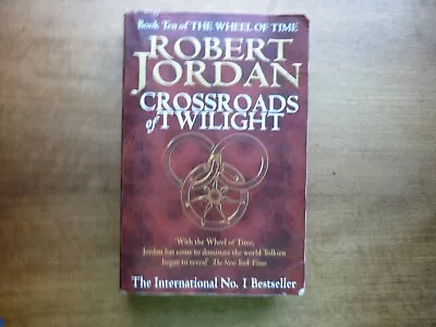 Robert Jordan Crossroads Of Twilight Fantasy Trade Paperback WOT Book 10 • $19