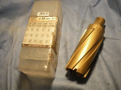 £45 • Buy 36mm Long 80mm Deep TCT Magnetic Drill Bit Rotabroach Cutter Annular Cutter Mag 