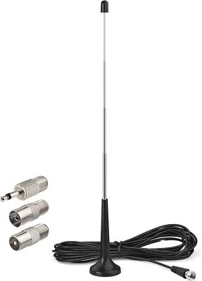 £8.58 • Buy Telescopic DAB Radio Aerial Hifi System Indoor FM Radio Antenna For Tuner Stereo