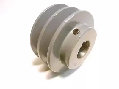 $21.21 • Buy Double V Belt Pulley  2, 2 1/2  2.5 , 3  Dia Many Bore Sizes     A5