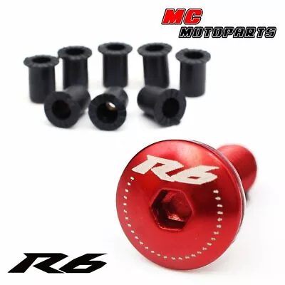 For Yamaha YZF-R6 17 2018 2019 20 YZF R6 M5 Windscreen Windshield Fairing Bolts • $16.83