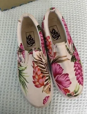 Vans Womens Slip On Hawaiian Shoes • $50